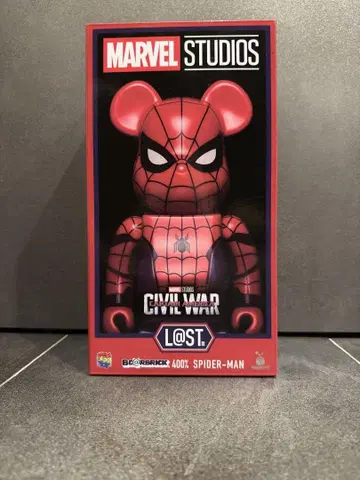 MARVEL BE@RBRICK 스파이더맨 제일복권 라스트 원