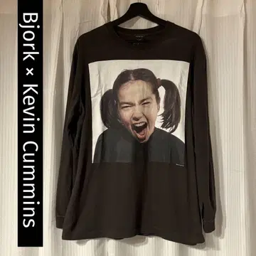 Bjork x Kevin Cummins 포토 그래픽 티