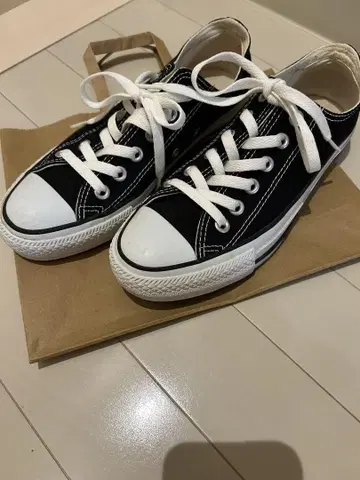 CONVERSE ALL STAR 블랙 스니커즈