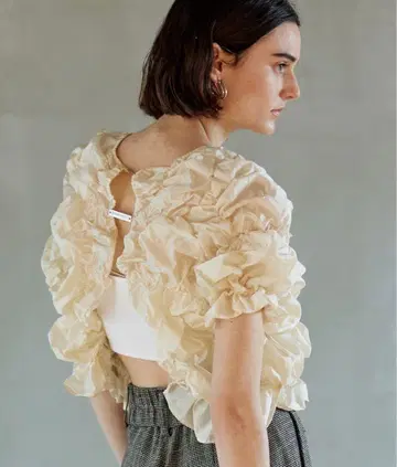 PRANK PROJECT/프랭크 프로젝트/시보리 플리츠 2WAY 탑