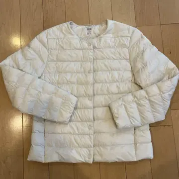 2025년 UNIQLO PUFFTECH 다운 자켓 화이트