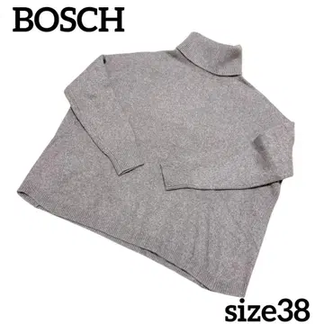 보쉬 모 나일론 천축 니트 터틀넥 니트 스웨터 사이즈 38