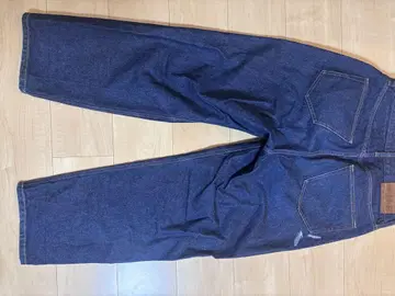 다크 블루 스트레이트 데님 5 포켓