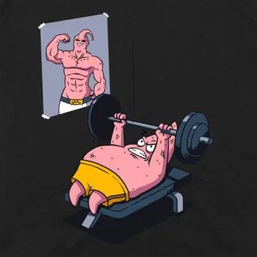 [ 셔츠 ] Patrick Buu 패트릭 마인 부우 헬스장 블랙 L