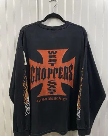 west coast choppers 스컬 프레임 롱t