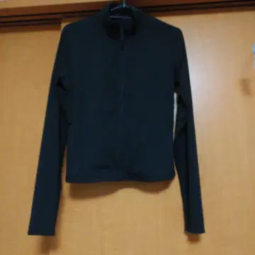 타0176 새상품 울트라 스트레치 에어리즘 풀 지퍼 자켓+ 블랙