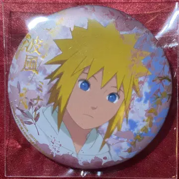 NARUTO 한정품 매트 캔뱃지 유년기 나미카제 미나토