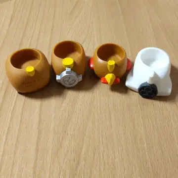 손가락 인형 소프트 비닐 호빵맨 4종 묶음 판매