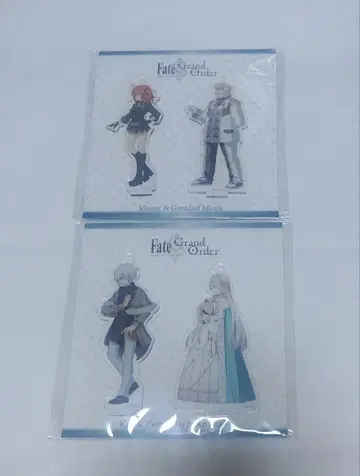 FGO 배틀 캐릭터풍 아크릴 스탠드 2개 세트