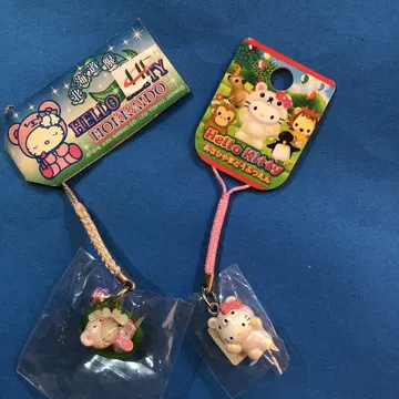 지역 한정 키티 홋카이도 한정 2 스즈란 버전 아사히야마 동물원 버전