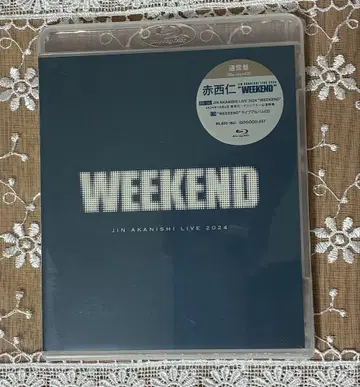 아카니시 진 WEEKEND Blu-ray 2024 일반ver