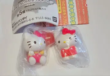 산리오 캐릭터즈 메지루시 액세서리 컬러 컬렉션 참 키티