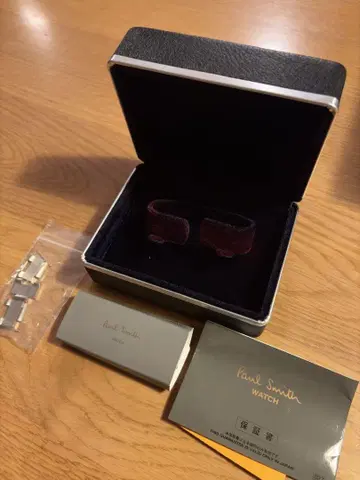 Paul Smith 시계 상자와 부품 모델 42-0856