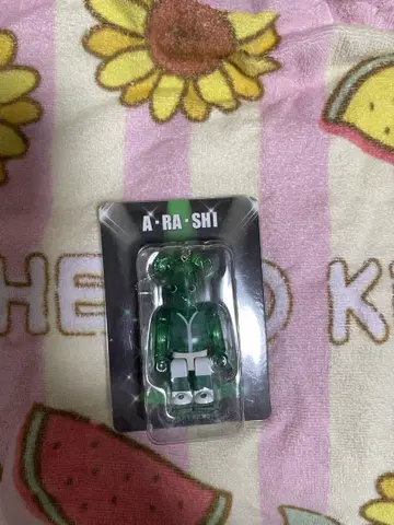 아라시를 여행하는 전시회 A RA SHI 베어브릭 (그린)