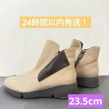 즉시 구매 fitfit 새상품급 천연 가죽 사이드코어 부츠 여성용
