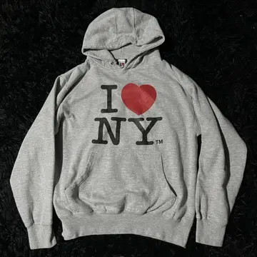 00s y2k I LOVE NY 후드티 I NY 후드티 크롭