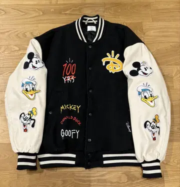 Disney100 x H&M 바시티 자켓 M