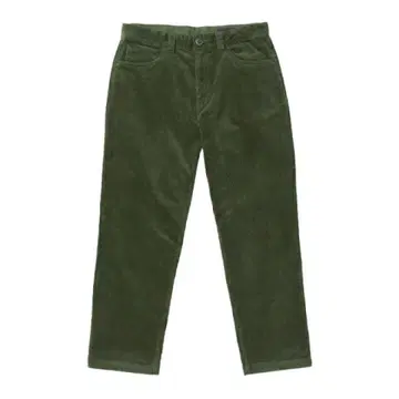 VOLCOM 올리브 그린 코듀로이 팬츠