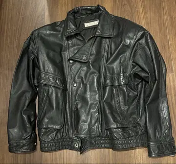 소가죽 가죽 빈티지 자켓 90s 바이커 자켓 후카미 코우타