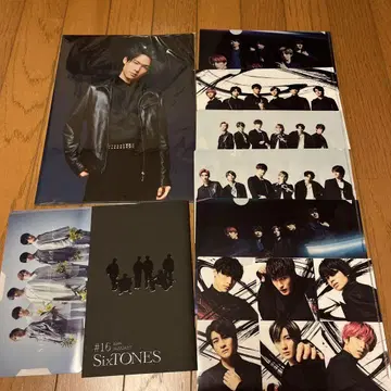 [ SixTONES ] 클리어 파일 묶음 판매 / 뉴스레터 포함