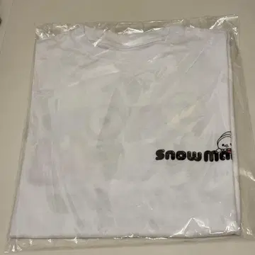 Snow Man Snow World 티셔츠 로고 Ver.