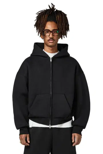 Seventh V2 Zipped Hoodie Black Night
