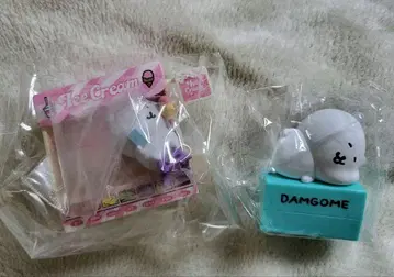 한국 한정판 농담곰 나가노의 곰 피규어 스탬프 디오라마 피규어