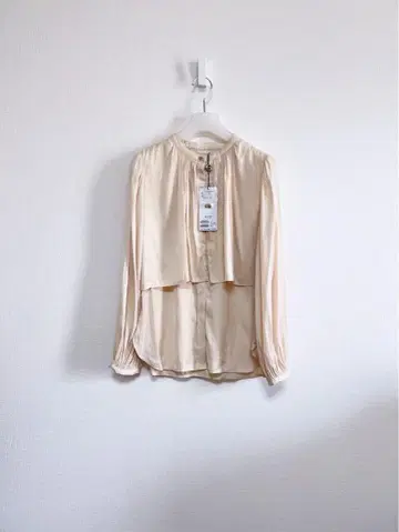 [ Loungedress ]  컬러 블라우스 아이보리