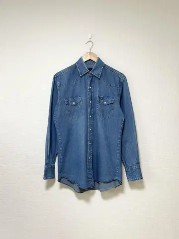 빈티지 90s Wrangler 웨스턴 데님 셔츠