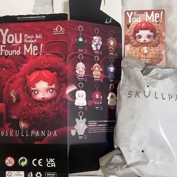 [ 정품 ] SKULLPANDA You Found Me! 봉제 인형