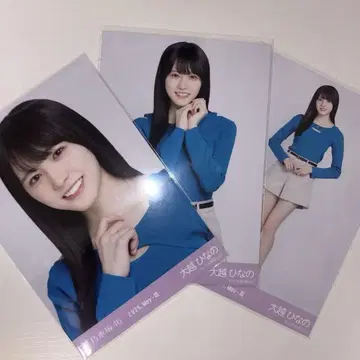 노기자카46 브로마이드 오오코시 히나노 레이어드 상의 컴프