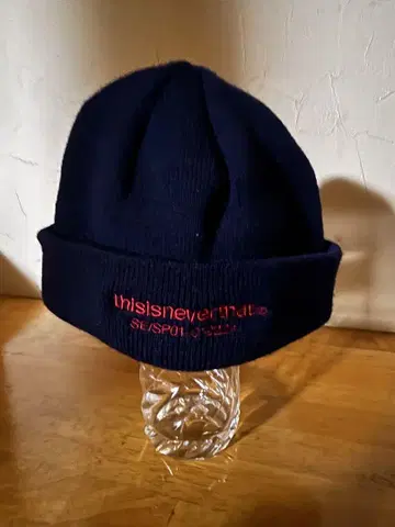 thisisneverthat 니트 모자 SE/SP01 네이비