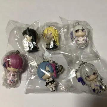 Re: 제로부터 시작하는 이세계 생활 피규어 키링 6종 세트