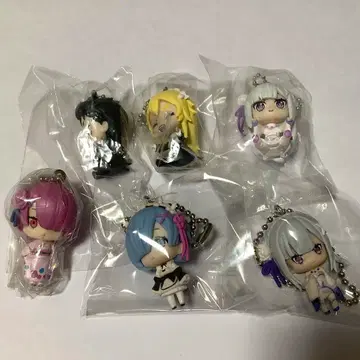 Re: 제로부터 시작하는 이세계 생활 피규어 키링 6종 세트