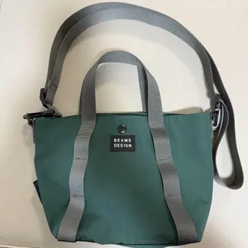 [ 새상품급 ] BEAMS DESIGN 그린 토트백 숄더