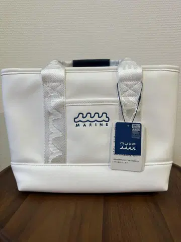 muta MARINE 화이트 토트백 미사용 새상품