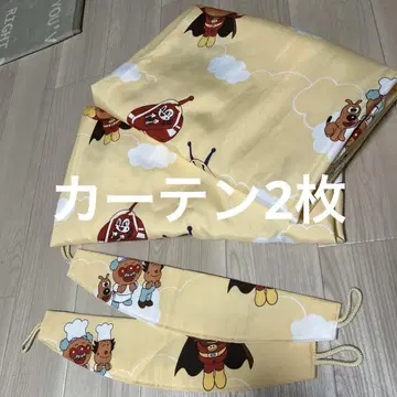 호빵맨 캐릭터 커튼