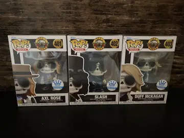 레어 한정판 FUNKO POP! 건즈 앤 로지스 3세트