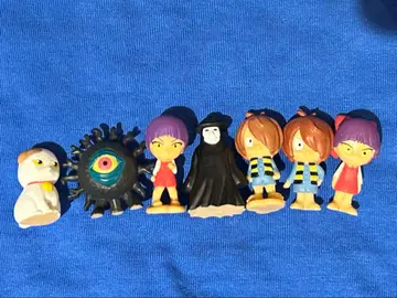 게게게의 키타로 미니 피규어 7개 세트 묶음 판매