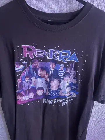 King & Prince 킹프리 Re:ERA 투어 T셔츠