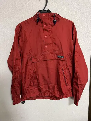 AIGLE 레드 나일론 자켓 S