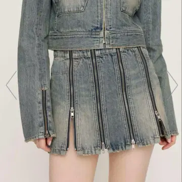 SLY HinaYoshiharaxSLY L/W 데님 스커트