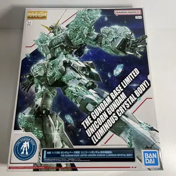 MG 건담베이스 한정판 유니콘 건담 빛의 결정체 hg rg mgex