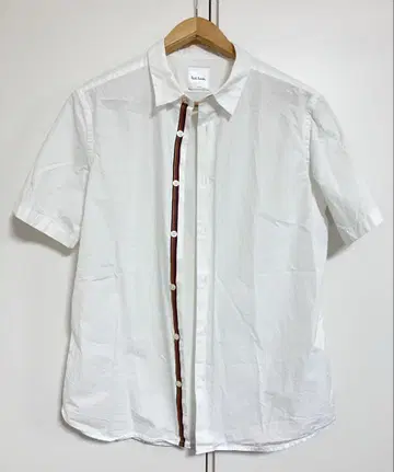 폴스미스 반팔 셔츠 L 사이즈 화이트 무료배송