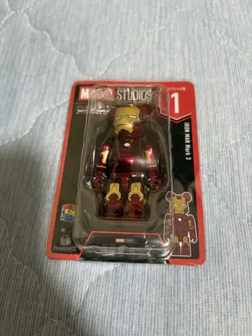 MARVEL Happy 복권 BE@RBRICK 1 아이언맨 마크 3