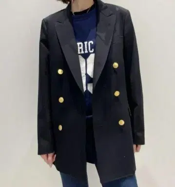 [ UNION LAUNCH ] Gold Botton Double 자켓