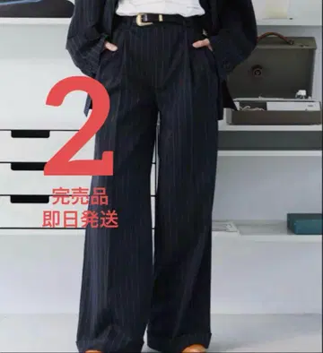 선착순! soerte 와이드 스트레이트 슬랙스 팬츠 size 2