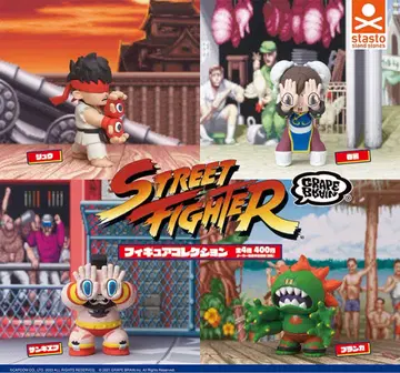 STREET FIGHTERXGRAPE BRAIN 피규어 컬렉션