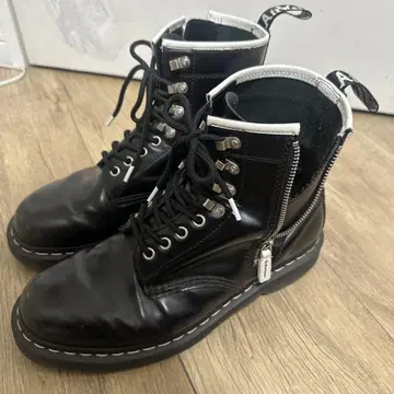닥터마틴 화이트 스티치 28cm US9