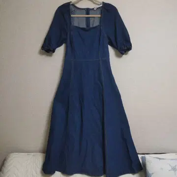 ZARA 데님 롱 드레스 S 사이즈